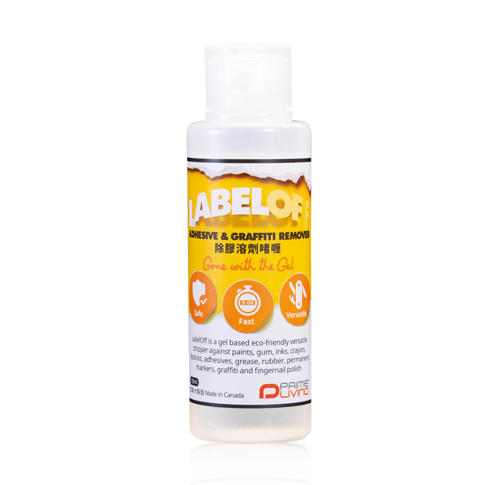 LabelOff Adhesive & Graffiti Remover – Prime-Living Online Store