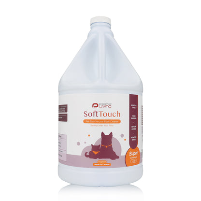寵物護理 - SoftTouch 濃縮中性免沖水地板清潔劑
